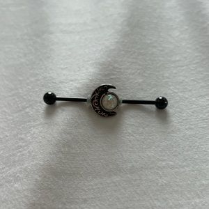 Industrial piercing bar | body jewelry earring cartilage piercing